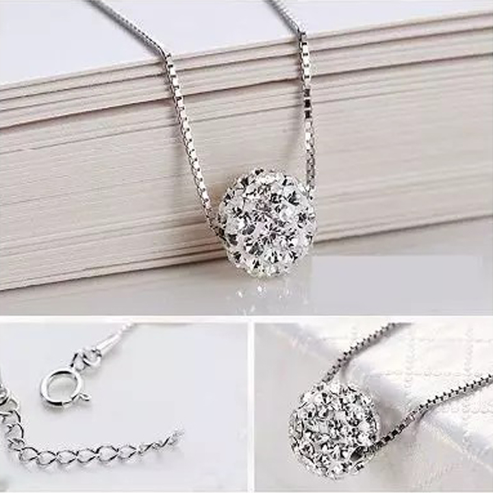 Dây chuyền nữ trái châu ver4 WDC094 Không đen không gỉ sét