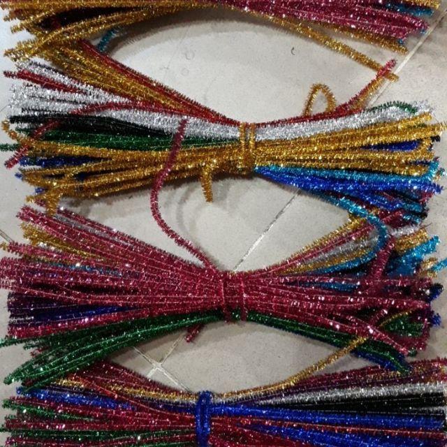 100 cành kẽm xù làm đồ hanmade