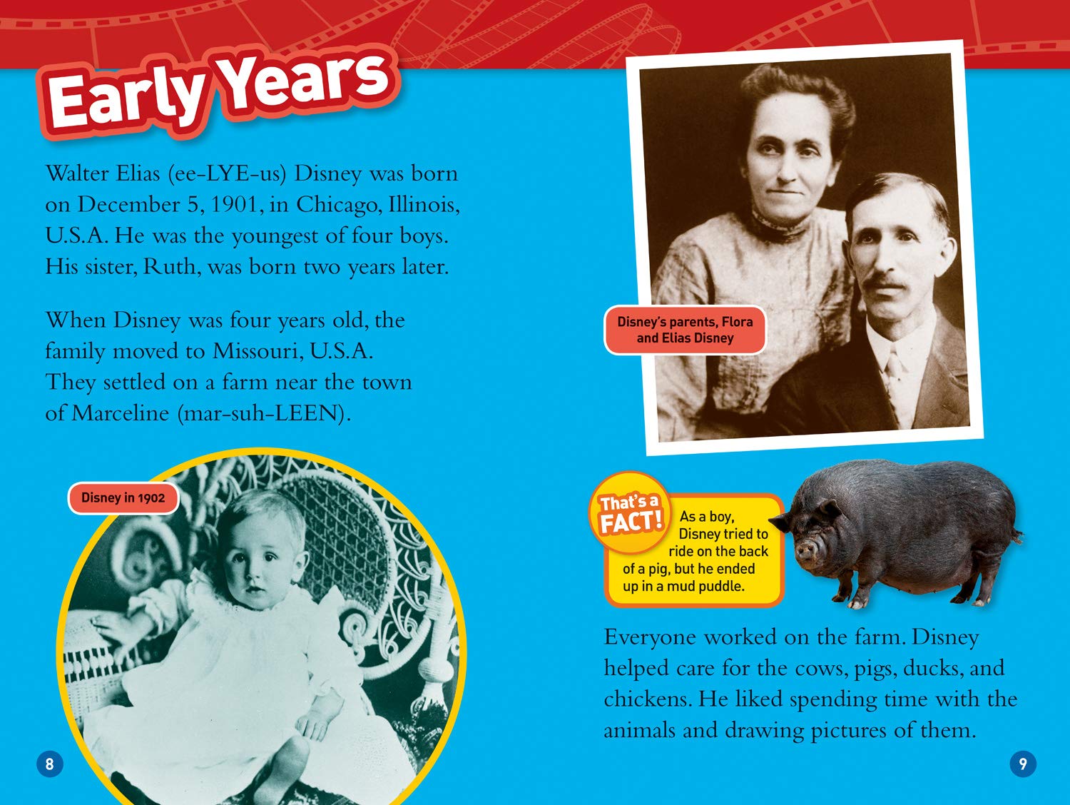 National Geographic Kids Readers: WaltDisney