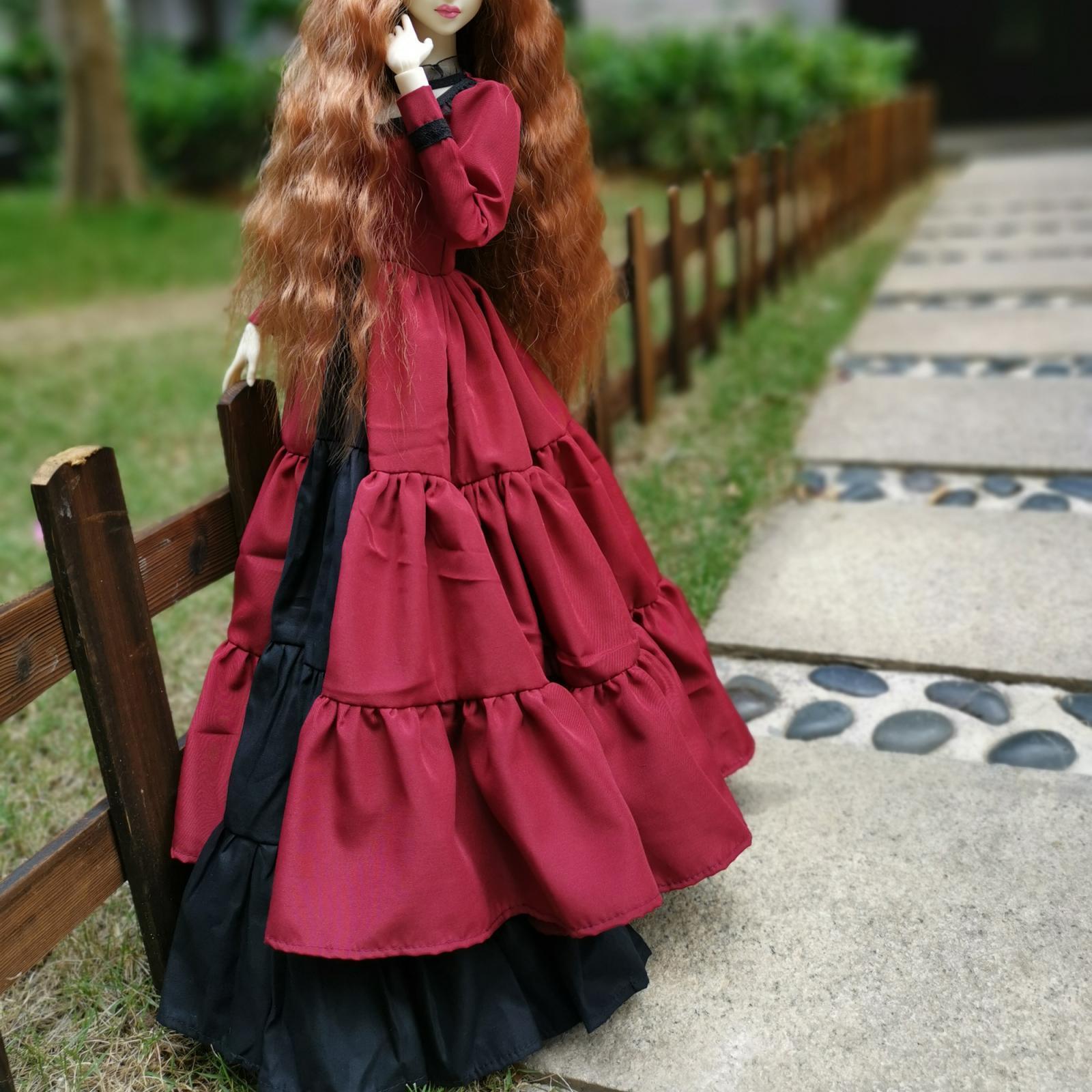 24inch 60cm Girl Doll Dress Dress for 1/3 BJD Dolls Ball Jointed Doll for Kids Toy