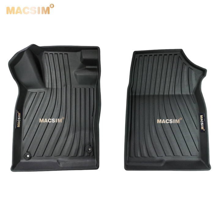 Thảm lót sàn xe ô tô Honda Civic 2022+ Nhãn hiệu Macsim chất liệu nhựa TPE cao cấp màu đen