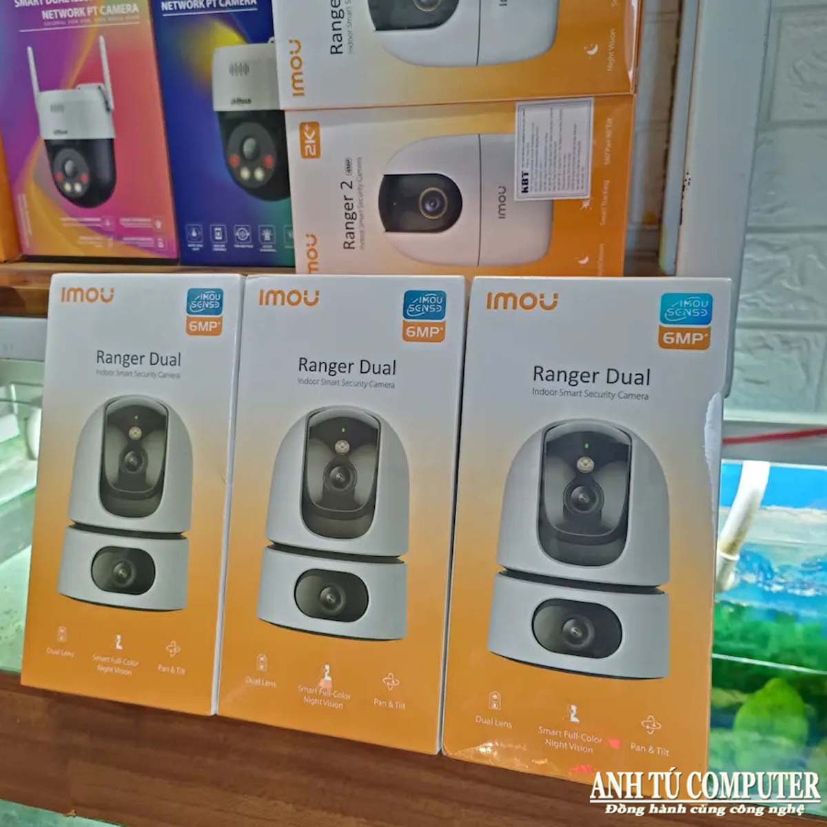 Camera Wifi 2 mắt iMOU Ranger Dual 6MP IPC-S2XP-6M0WED hàng chính hãng