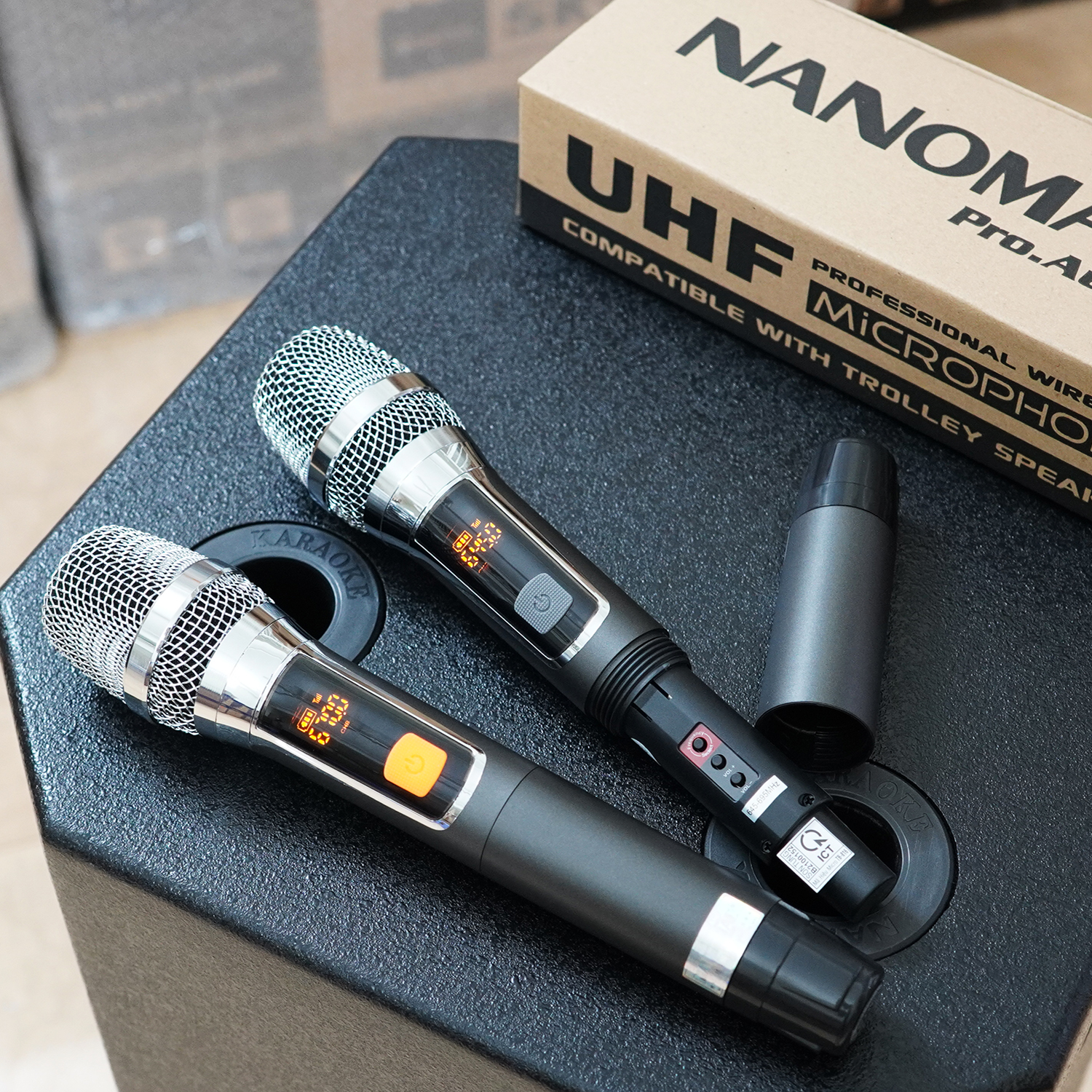 Micro Nanomax + Bo Thu Mic Loa Kéo S-5000 K-180 SK-18X3 S-820 SK-15F3 K-12X SK-12X2 SK-12F6 SK-12F7 SK-18F5 SK-18FG8 Hàng Chính Hãng