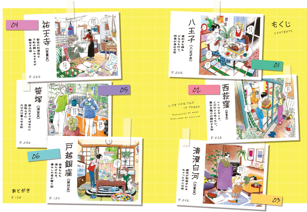 Sách ngoại văn: 東京ふたり暮らし日和 Tokyo Futarigurashi Biyori