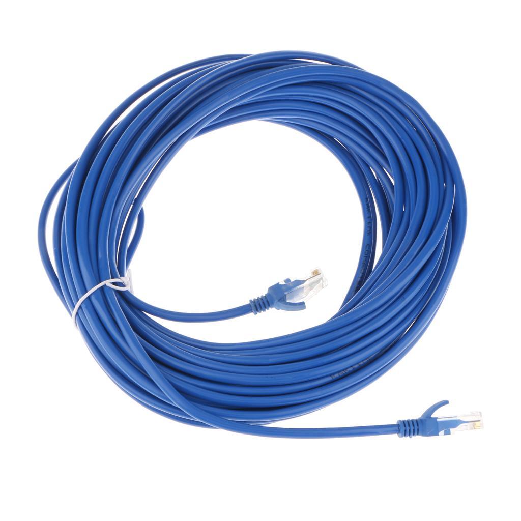 20M+30M CAT5e Ethernet LAN Network Patch Cable For  Internet Router