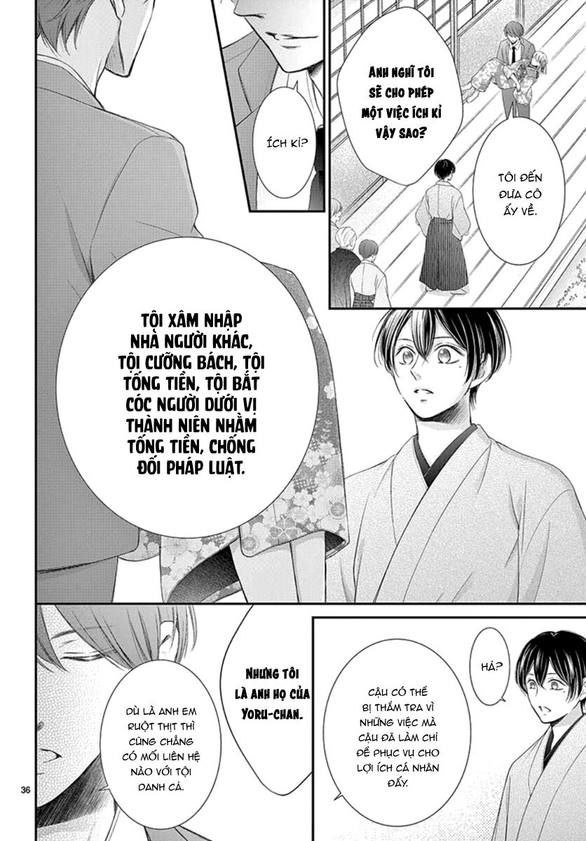 yoru no yomeiri chapter 14.1 36