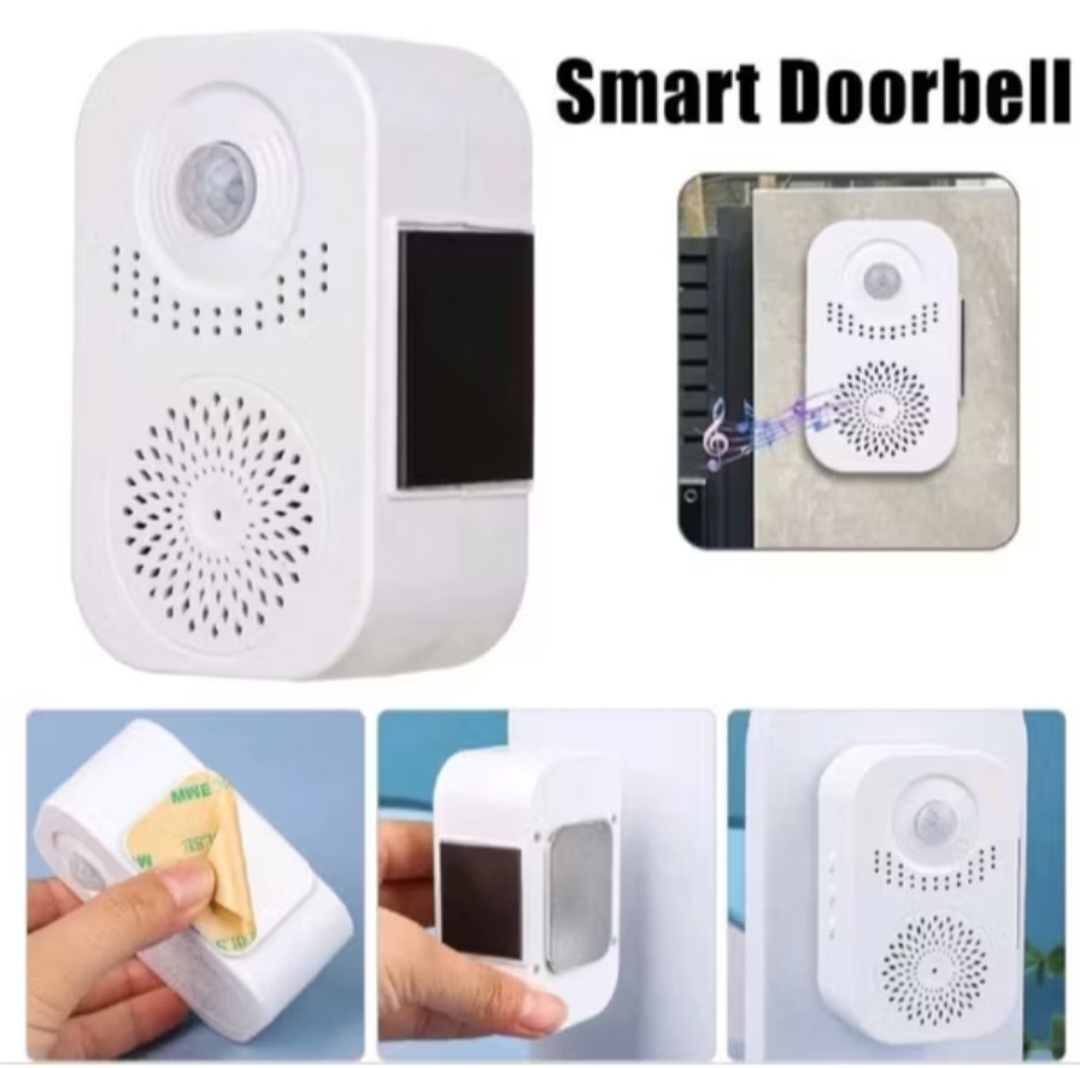 BỘ CHUÔNG CỬA BÁO KHÁCH CẢM BIẾN HỒNG NGOẠI GHI ÂM GIỌNG NÓI THÔNG MINH MẪU MỚI CHẤT LƯỢNG
