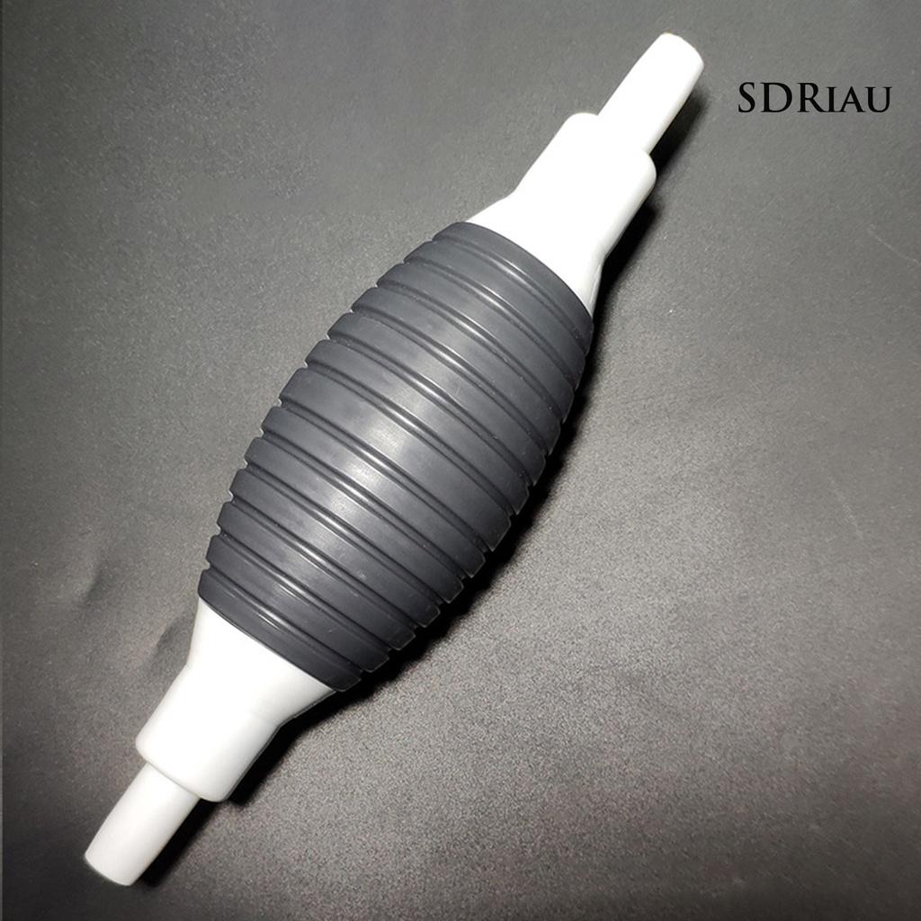 Burzahom 1 Set Siphon Pump Hose Easy Operation Oil Resistant Anti-aging Manual Fuel Tank Suction Hose Kit Auto Accessories