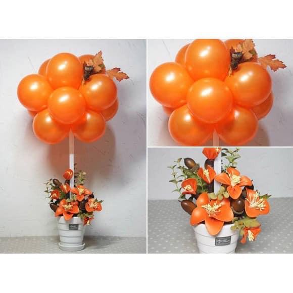 Bong bóng bay nhũ Thái Lan 10'' 25 cái/bịch trang trí sinh nhật