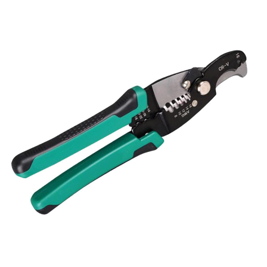 2 in 1 Wire Cable Stripping & Crimping Tool