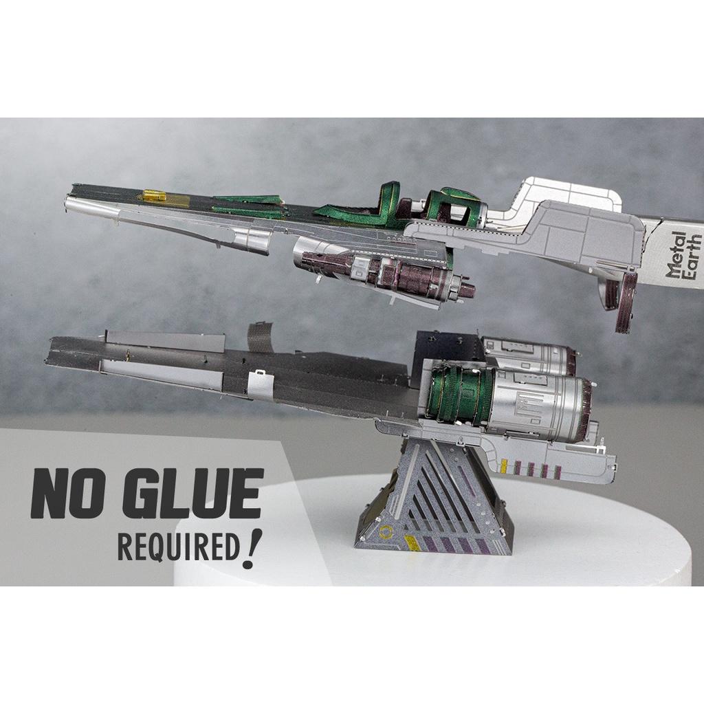 Mô hình lắp ráp kim loại 3d phi thuyền RESISTANCE A-WING FIGHTER star war