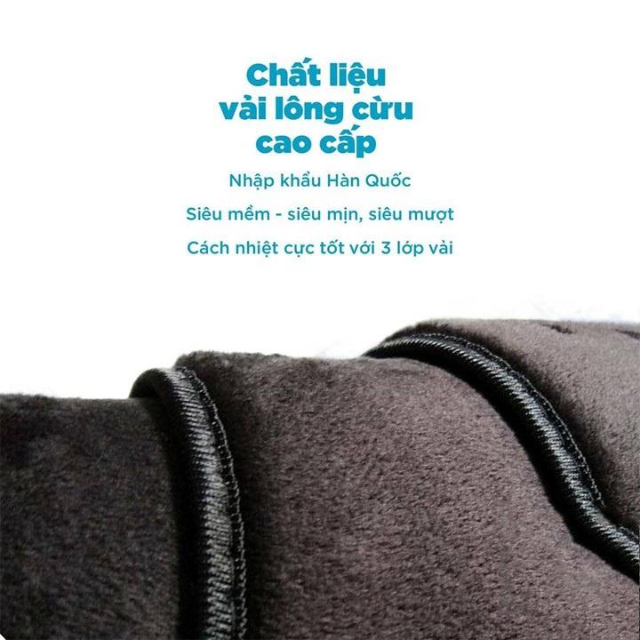 Thảm taplo da carbon, nhung lông cừu xe Mitsubishi Outlander 2016-2023 - Chống nóng, có chống trượt