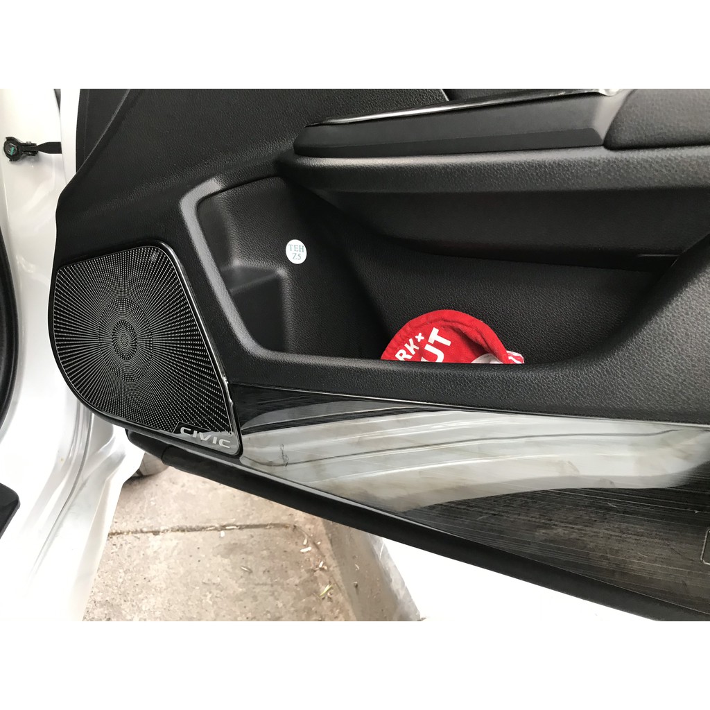 Ốp Màng Loa xe Honda Civic 2017- 2020 Mẫu Titan Cao Cấp