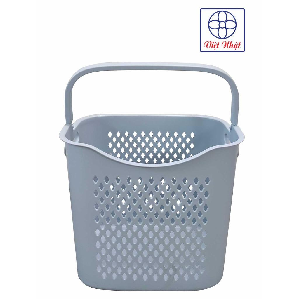 Giỏ Đựng Đồ Bằng Nhựa Cao Cấp Kiểu Nhật Bản (38 * 29 * 35 cm)