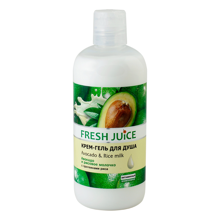 Sữa Tắm Hương Bơ Và Gạo Fresh Juice (500ml)