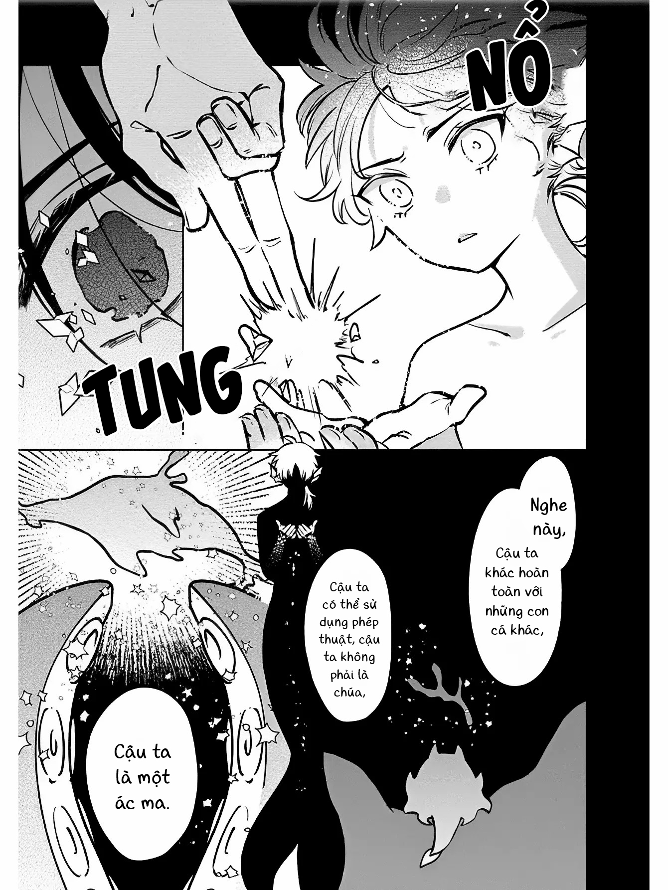 tiên cá, hoàng tử và mendako chapter 1 19