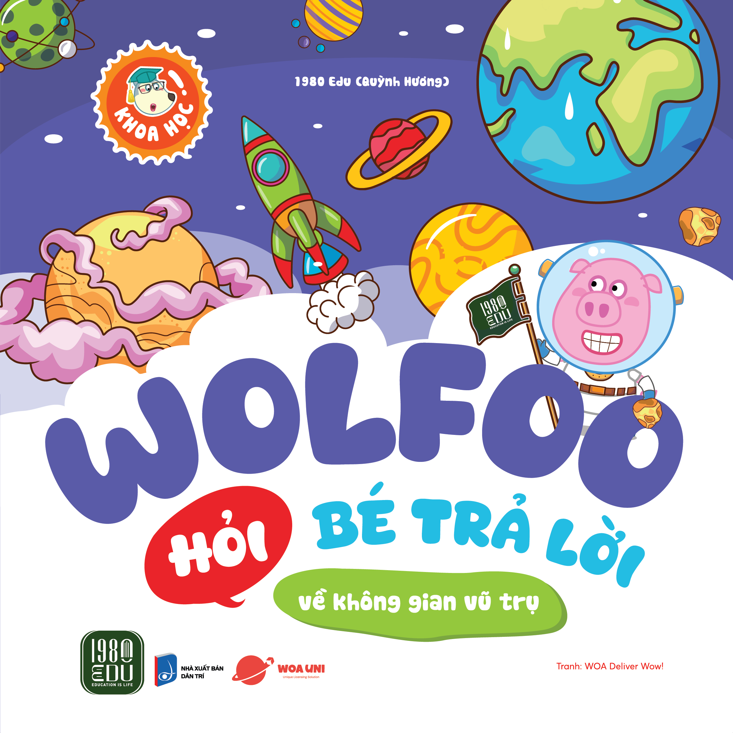 Combo 6 cuốn Wolfoo Hỏi Bé Trả Lời