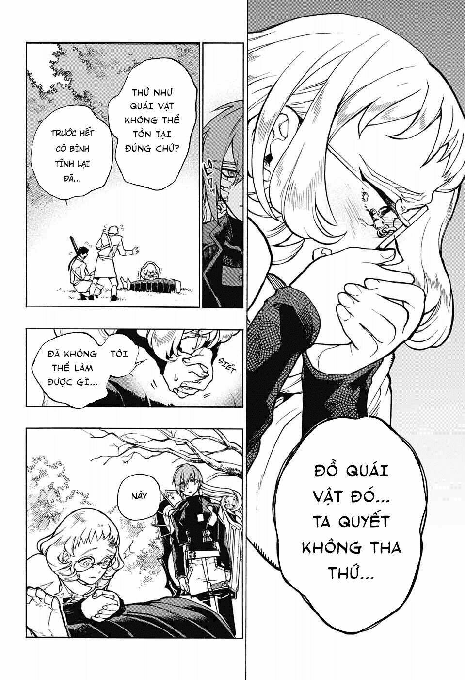 những bức họa quái dị của phù thủy chapter 3 18