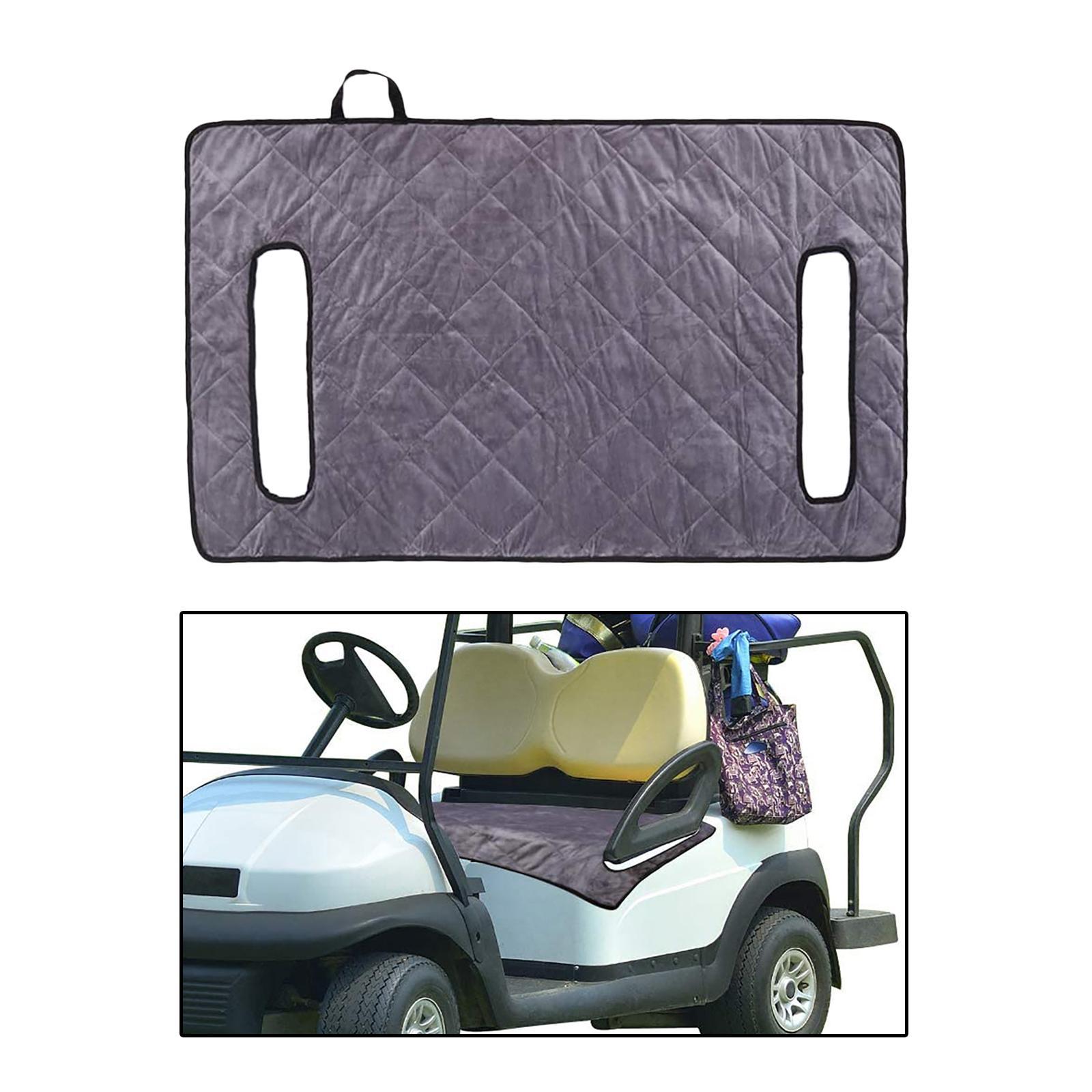 Golf Cart Seat Blanket Golf Accessories Soft Plush Seat Travel