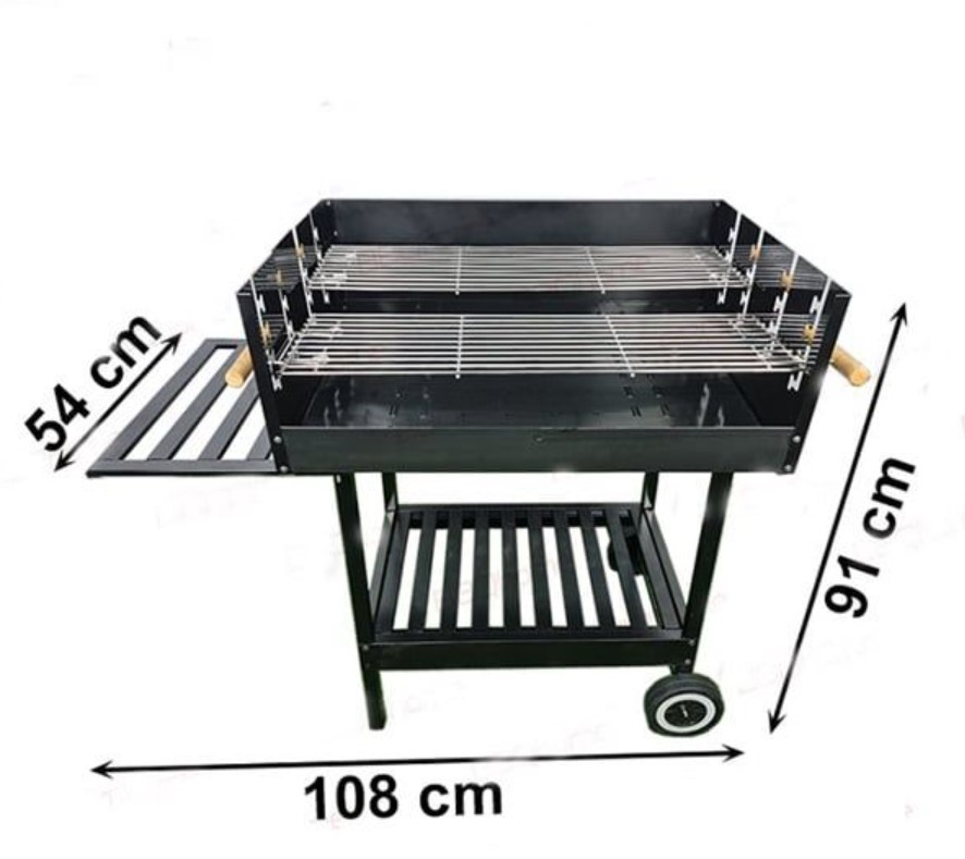 Bếp nướng BBQ-350, bếp nướng than hoa, bếp nướng sân vườn, ngoài trời