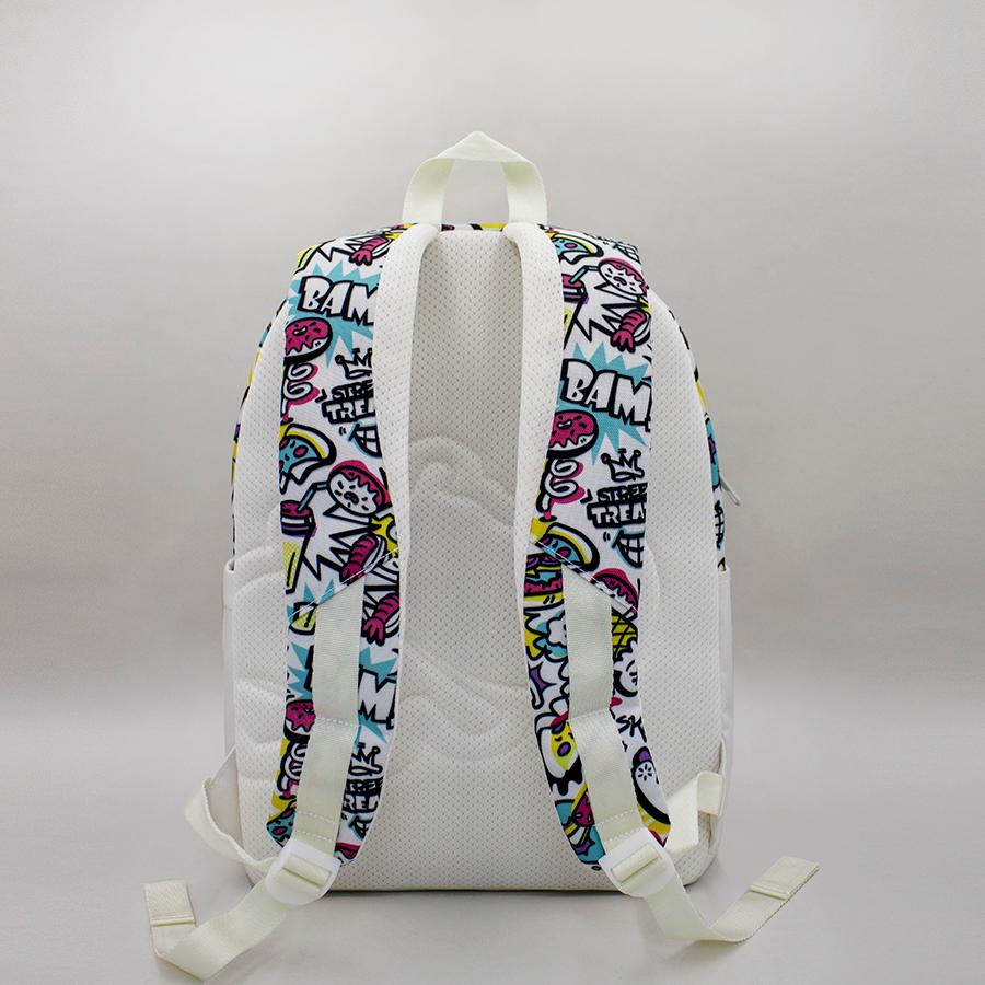 Ba Lô CLEVERHIPPO Hipock Street Style BST8202/WHITE