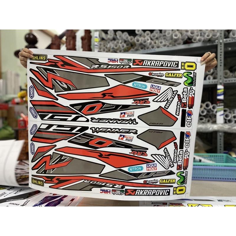 Tem rời dành cho Winner V1 cam đen