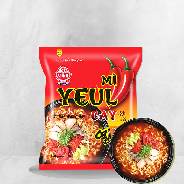 Lốc 5 Gói Mì Yeul Cay Ottogivn (5x120g)