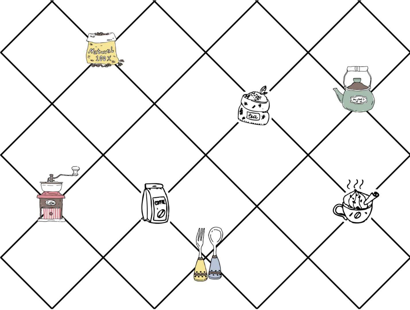 Cuộn 5MÉT Decal giấy dán bếp tráng nhôm cách nhiệt khổ 60cm MẪU DỤNG CỤ BẾP