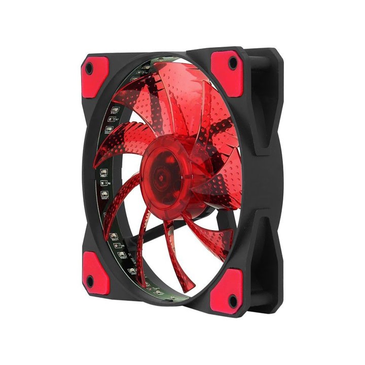 Quạt Tản Nhiệt Fan Case Led Đỏ (12 cm x 12 cm)