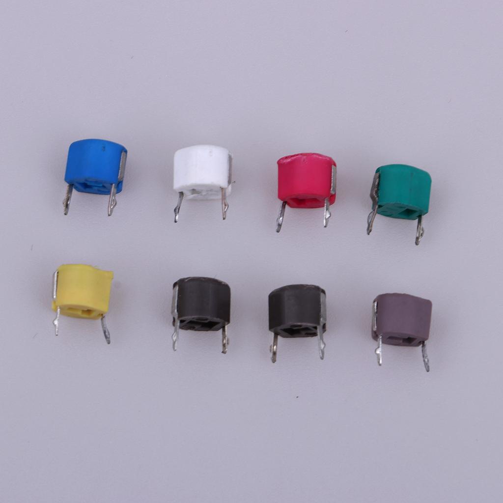 160x6mm Plastic Cover Trimmer Variable Capacitance Capacitor Kit for