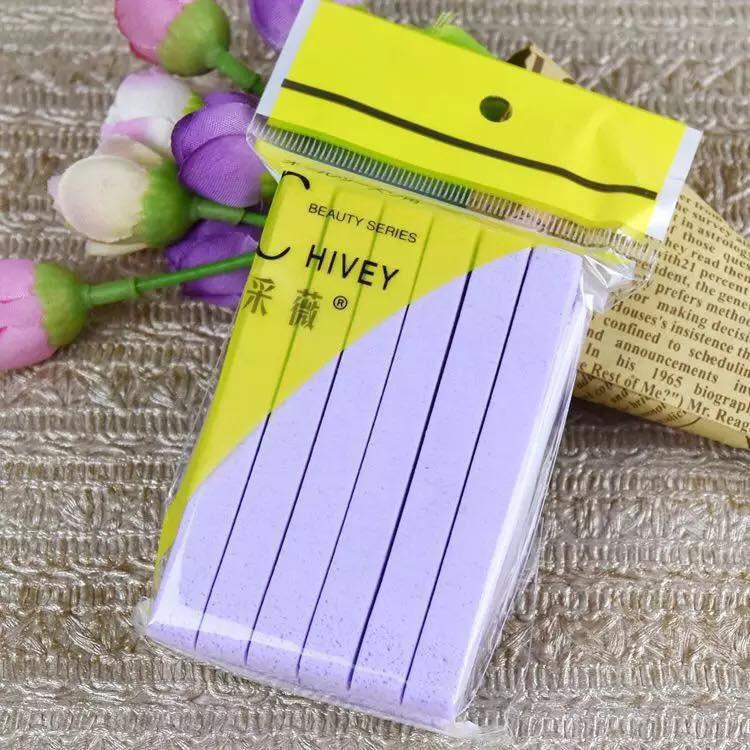 Bông nở rửa mặt Chivey 12 miếng / Miếng mút rửa mặt bọt biển dạng nén
