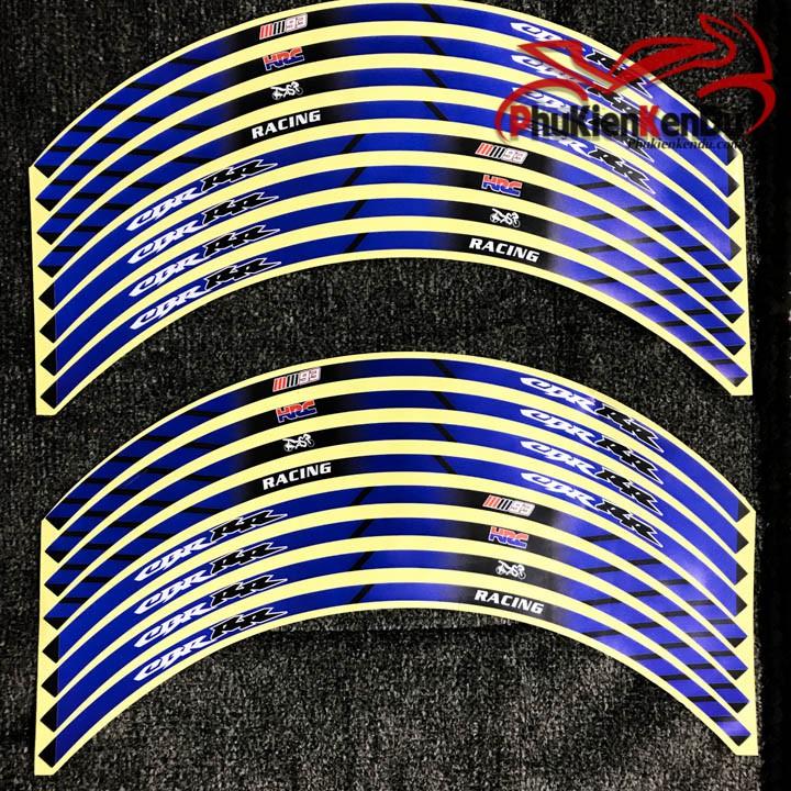 TEM VIỀN MÂM XE MÁY HONDA CBR PHẢN QUANG