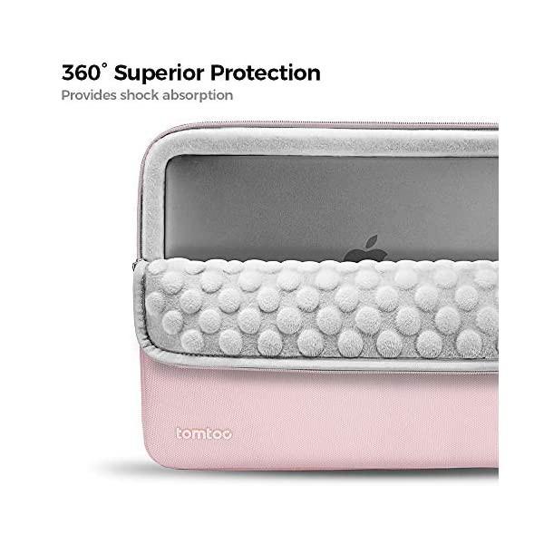 Túi Chống Sốc Tomtoc 360° Protective For Laptop-Macbook 13/15 - Hồng