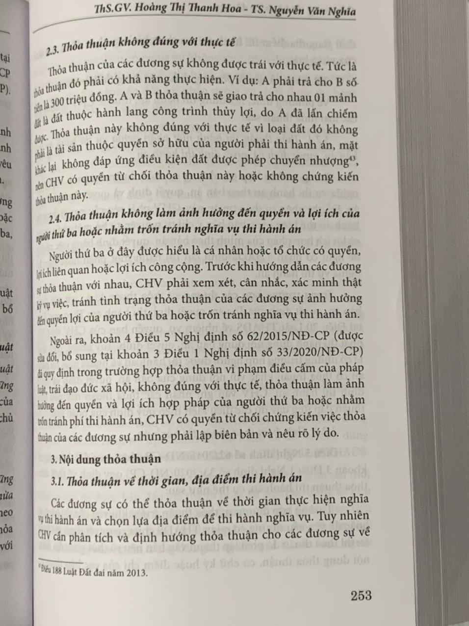 Cẩm nang thi hành án dân sự (Tái bản lần thứ nhất, có sửa đổi, bổ sung)