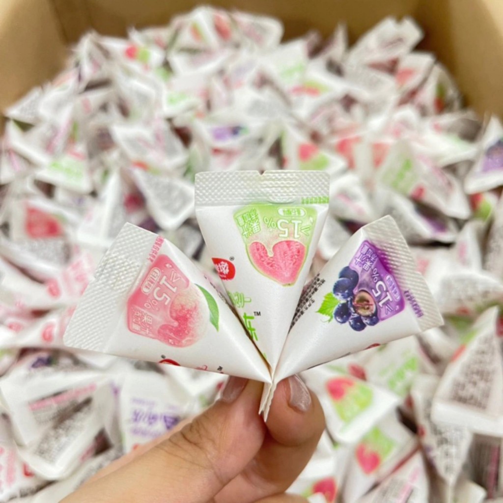 Kẹo Thạch Tam Giác Mix Vị Trái Cây 300g