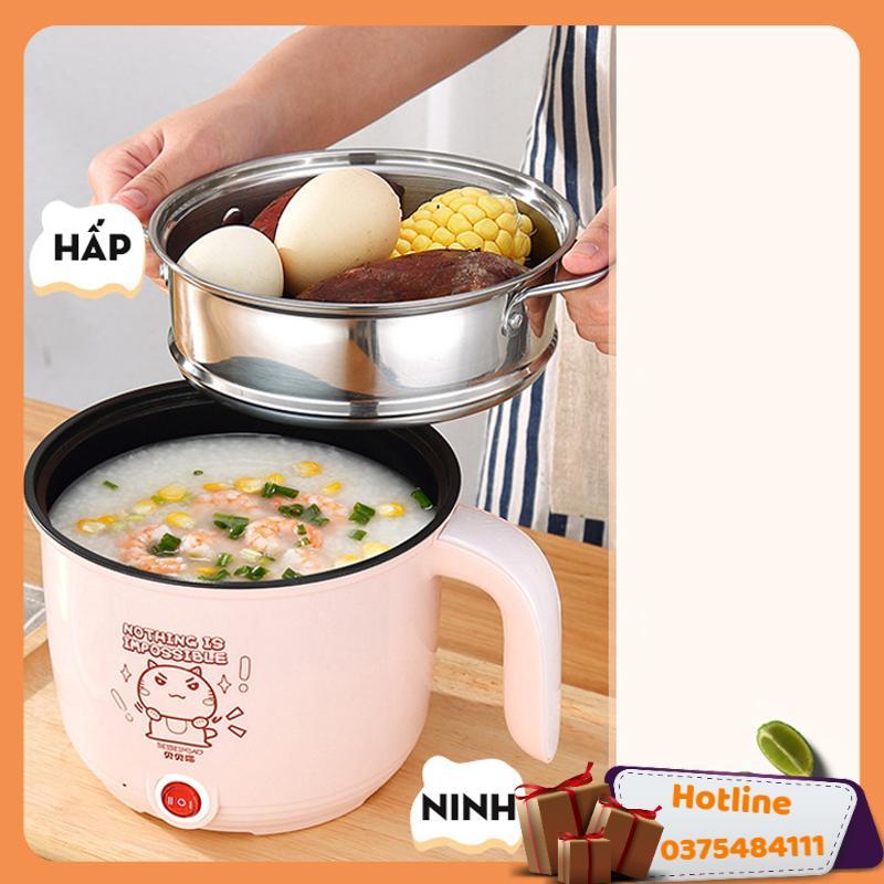 Nồi Lẩu Và Hấp Mini Đa Năng 2019 - Hàng Loại 1