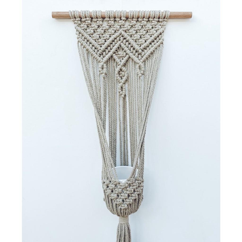 Dây treo chậu cây macrame