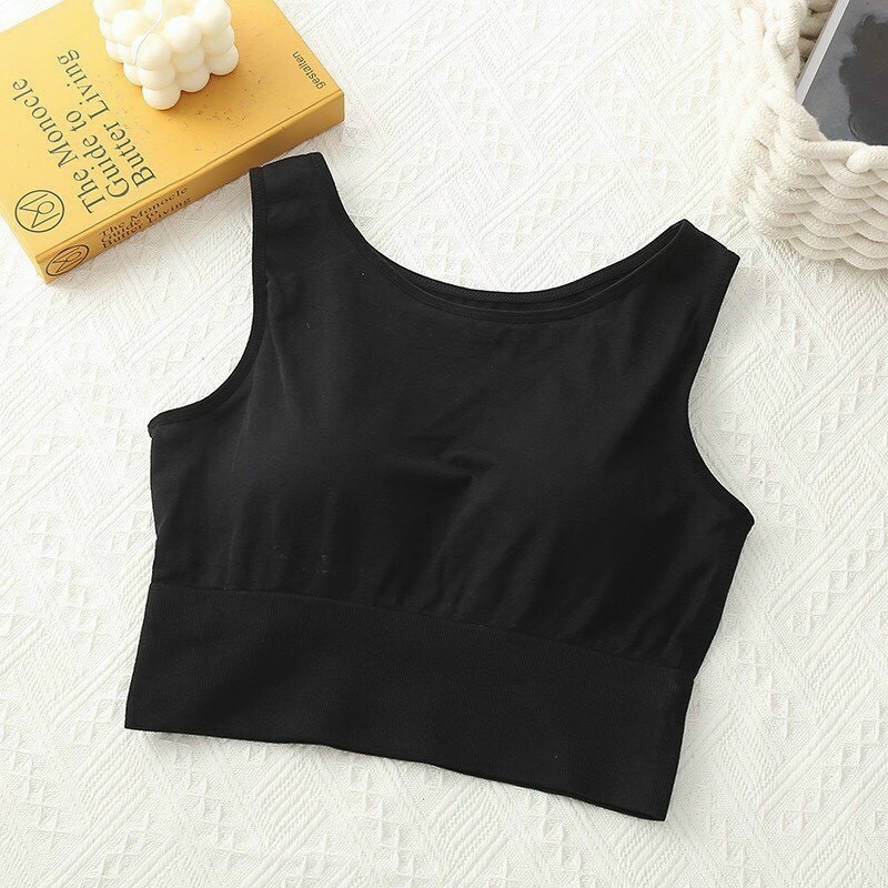 Bộ 2 áo croptop nữ bo eo thời thượng - áo tập gym nữ ôm dáng sành điệu - Br13