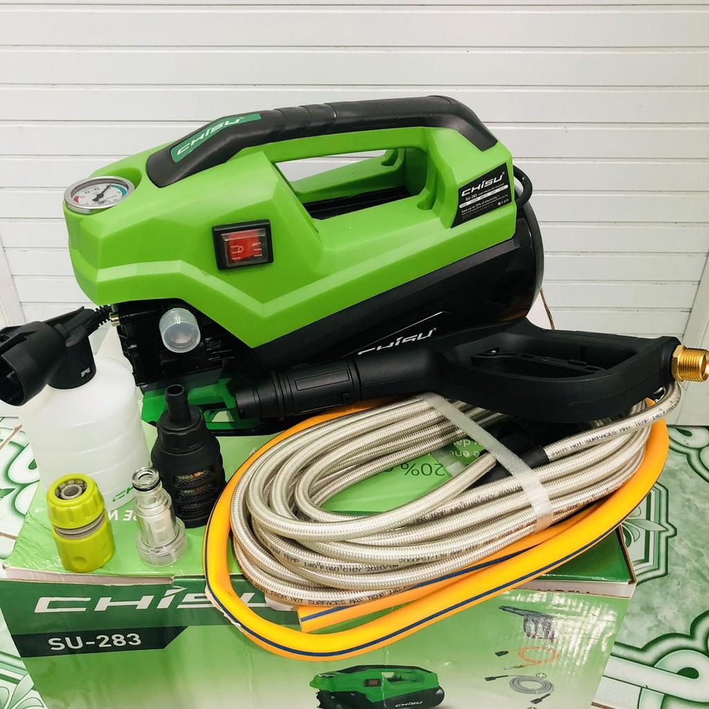 MỚI!!!! Máy Rửa Xe CHISU 2000W-2200W Ap Lực Cao - Cảm Ứng Từ - Lõi Đồng 100%
