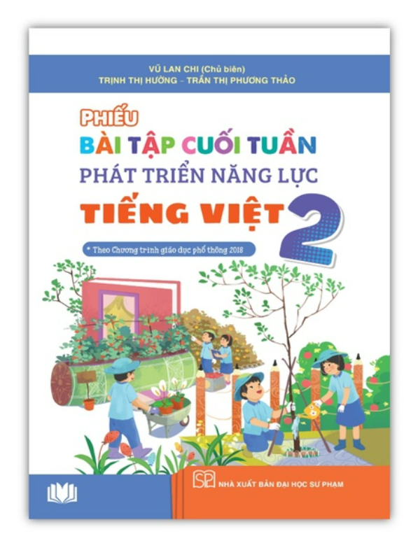 Sách - Phiếu bài tập cuối tuần phát triển năng lực Tiếng Việt 2 - cánh diều - Theo chương trình phổ thông 2018
