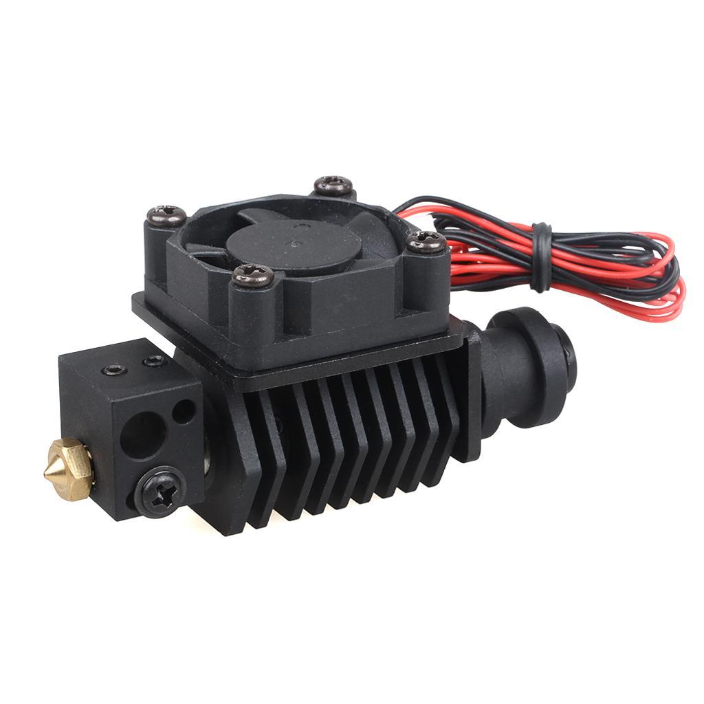 3D Printer Parts V6 Hexagon Straight Through Throat Hot End Extruder