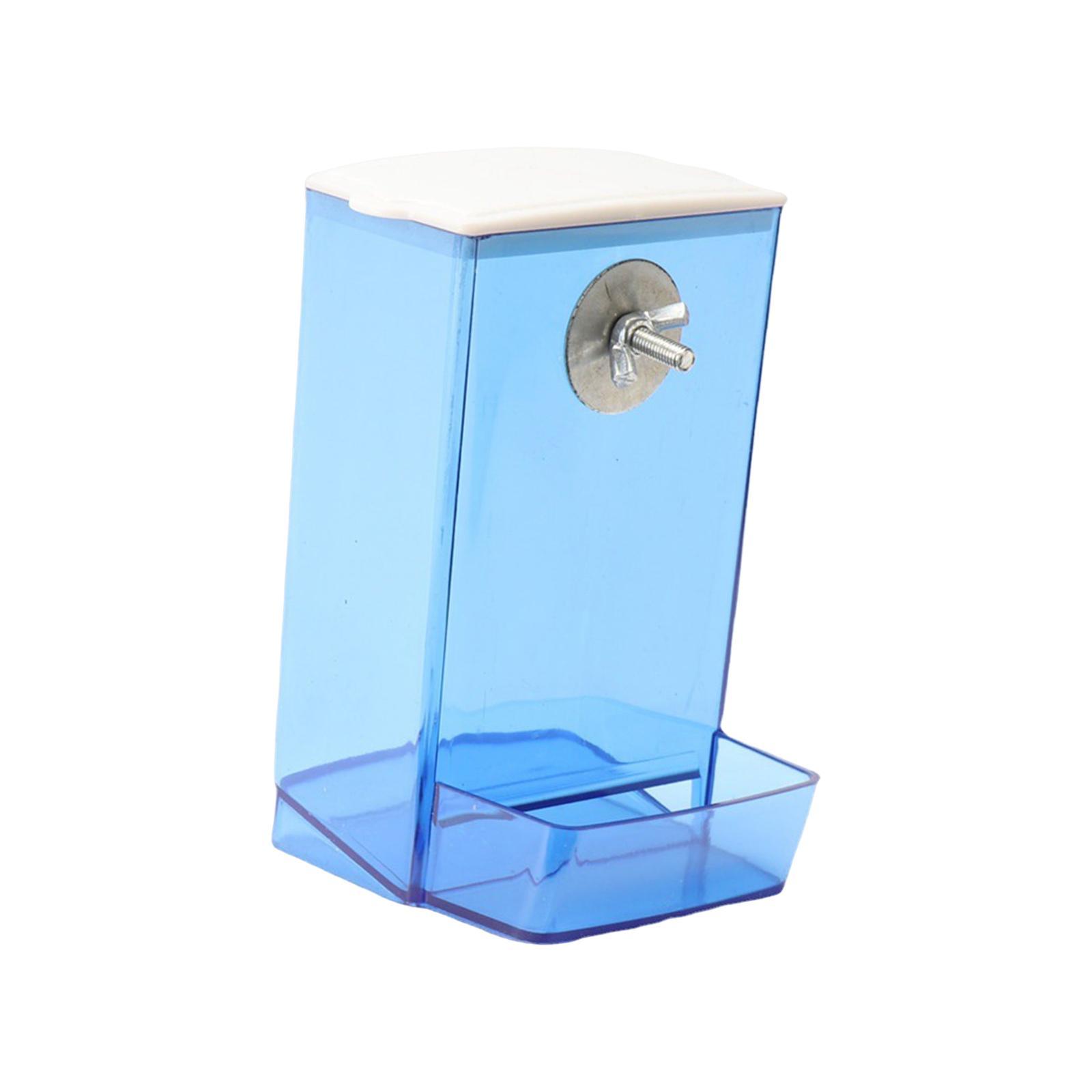 Bird Feeder - Parrot Food Container Automatic Feeder for Small to Medium Birds