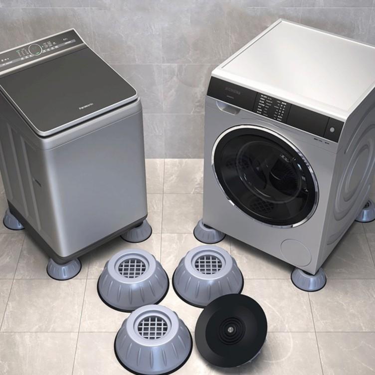 Bộ 4 Đệm Kê Máy Giặt Thông Minh - Mút Cao Su Kê Chân Máy Giặt Chống Rung/ Chống Ồn Tiện Lợi Duashop