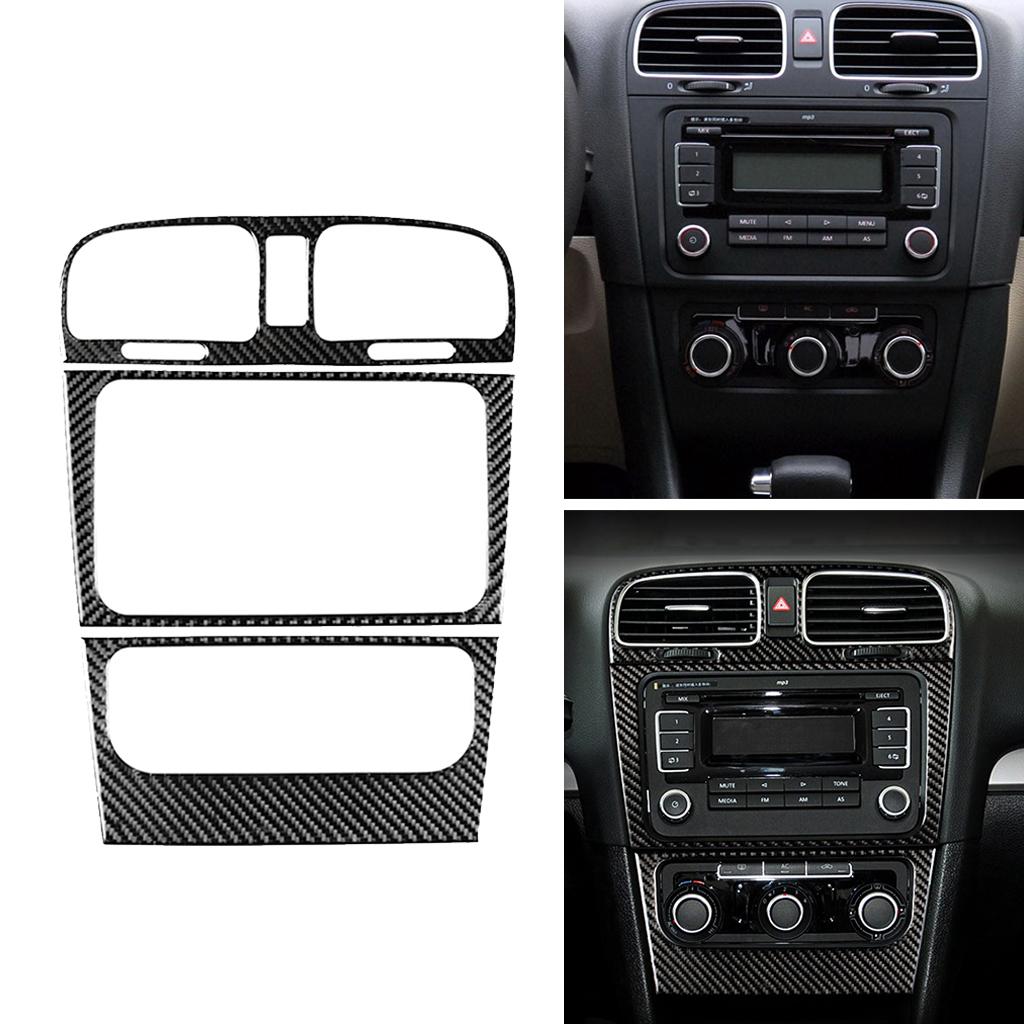 Console Air Outlet CD Panel Trim for  VW Golf 6 MK6 GTI 2008-2012