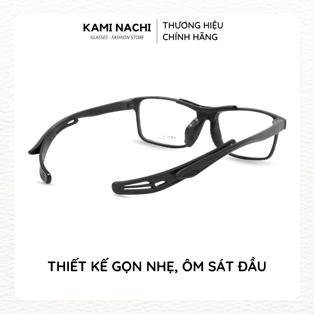 Gọng kính thể thao nâng cấp KAMI NACHI chuyên dụng cho người chơi thể thao, đá banh, bóng rổ