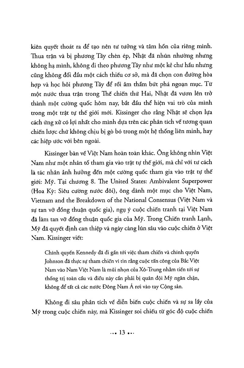 Trật Tự Thế Giới (Tái Bản 2023)