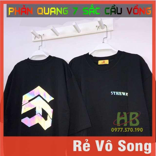 Áo Thun Phản Quang 7 Sắc Cầu Vồng 5Theway Full Size Nhiều Màu