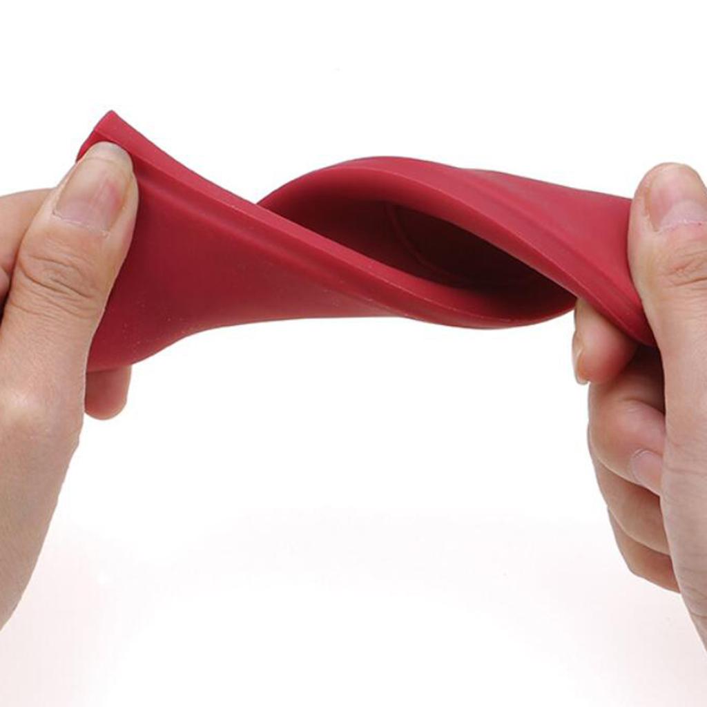 2 Silicone Hot Handle Holder Pot Holder Cast Iron Skillets Sleeve Cover Grip