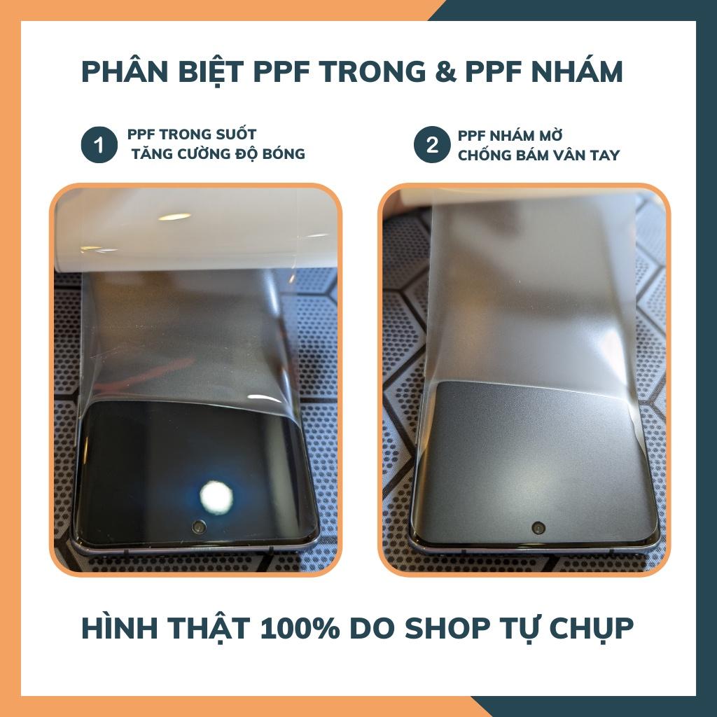 Dán dẻo PPF Note 10, Note 10 Plus trong suốt hoặc nhám , chống trầy xướt, giữ nguyên vẻ đẹp