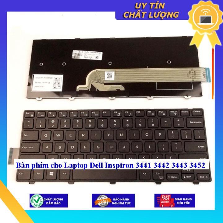 Hình ảnh Bàn phím cho Laptop Dell Inspiron 3441 3442 3443 3452 - Hàng Nhập Khẩu New Seal